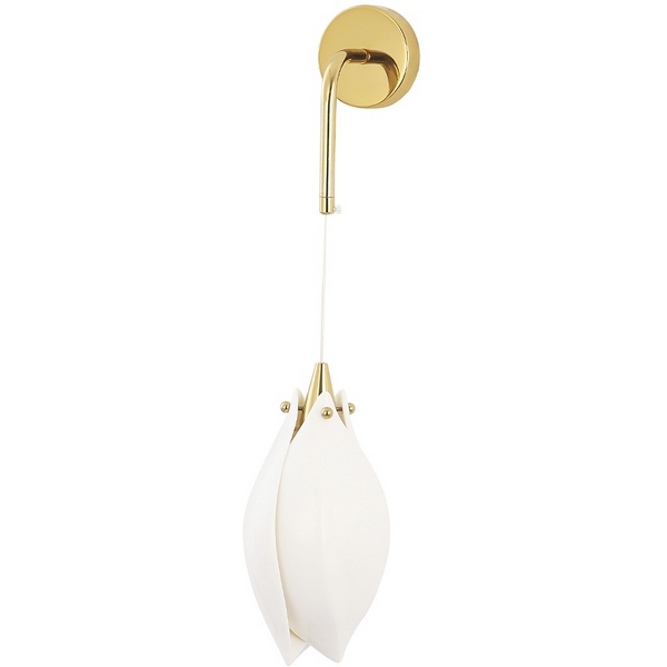 Бра Crystal Lux FLOWERS AP1-08200 с цветами