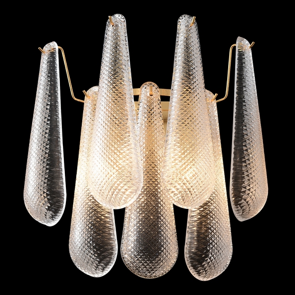 Бра Crystal Lux FONTAIN AP2 GOLD-31492