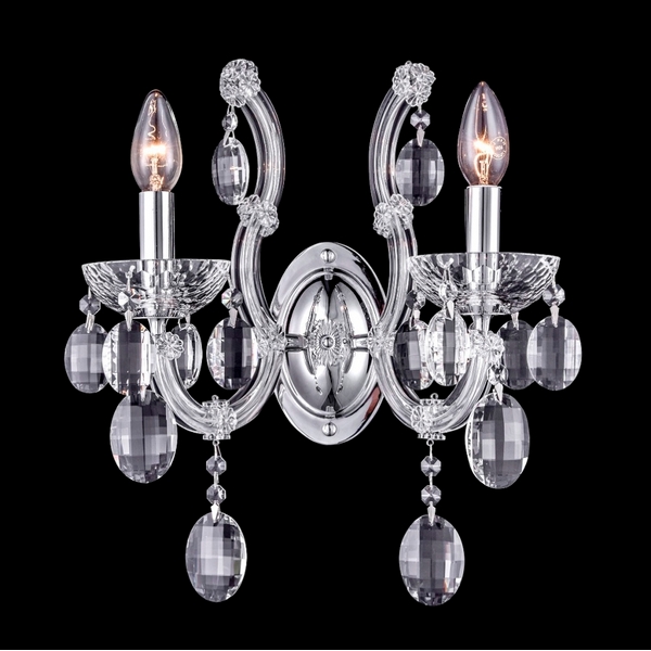 Бра Crystal Lux HOLLYWOOD AP2 CHROME-67006 подсвечник