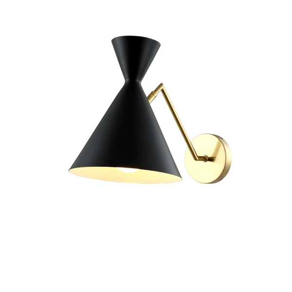 Бра Crystal Lux JOVEN AP1 GOLD/BLACK-08200