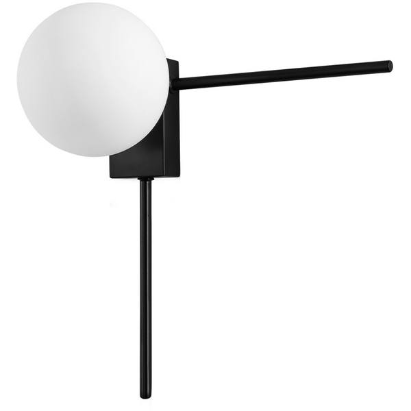 Бра Crystal Lux LORO LORO AP1 V1 BLACK-67006 в форме шара