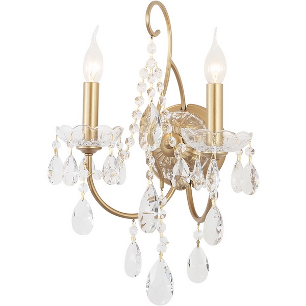 Бра Crystal Lux MONTANA AP2-31492 подсвечник с подвесками