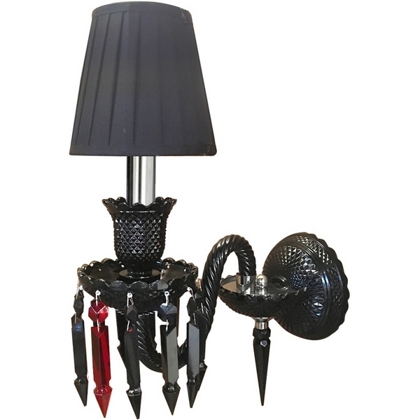 Бра Baccarat style ZZ86303BK-1W-50832