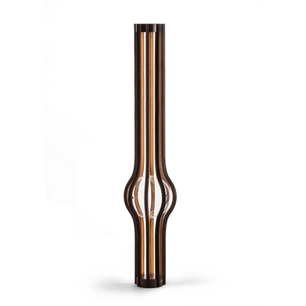 Торшер светодиодный Delight Collection Ashaa MJ60911F/B nut-brown-08200 в форме шара