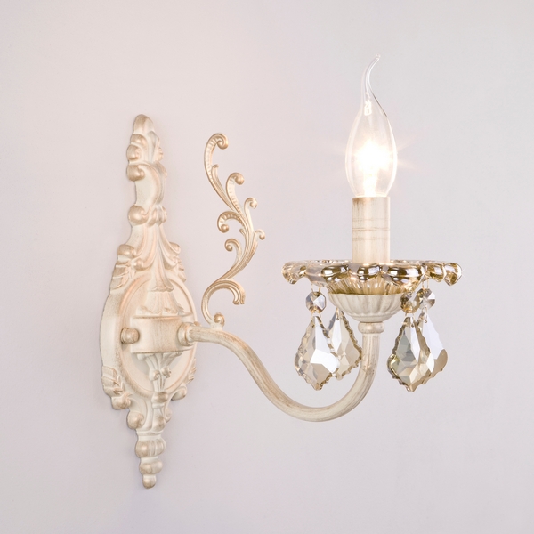 Бра 3281/1 белый с золотом/тонированный Eurosvet 3281 золотом подсвечник