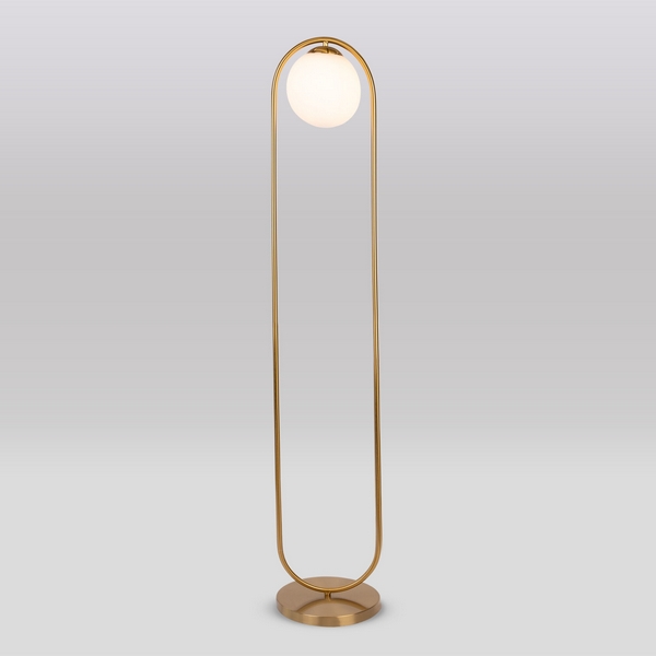 Торшер 01139/1/ золото-65026 Eurosvet Ringo в форме шара