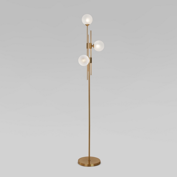 Торшер Eurosvet Volver 01383/3 латунь-65026 шарики