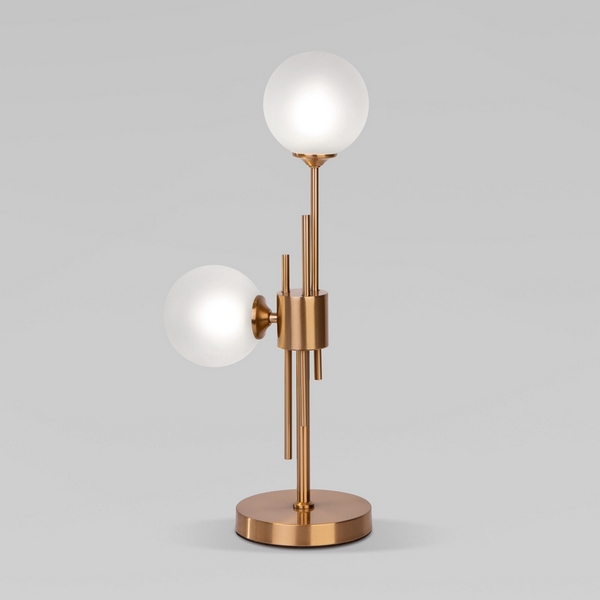 Настольная лампа Eurosvet Volver 01383/2 латунь-79115 шарики