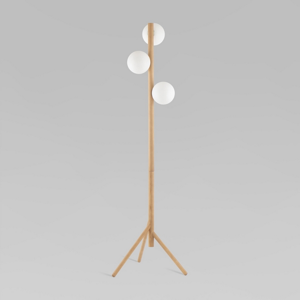 Торшер Eurosvet Estera Wood 5809 шарики