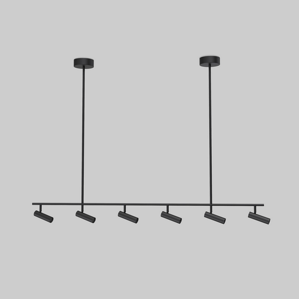Потолочный светильник Eurosvet Barre 20252/6 LED черный-93997