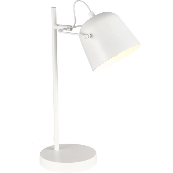 Настольная лампа Evoluce Blank Белый/Белый E27 1*40W