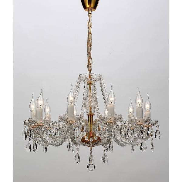 Хрустальная люстра Favourite Monreal 1735-10P-41826 подсвечник