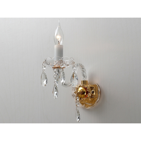 Хрустальное бра Favourite Monreal 1735-1W-41826 подсвечник