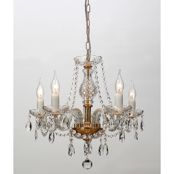 Хрустальная люстра Favourite Monreal 1735-5P-48491 подсвечник