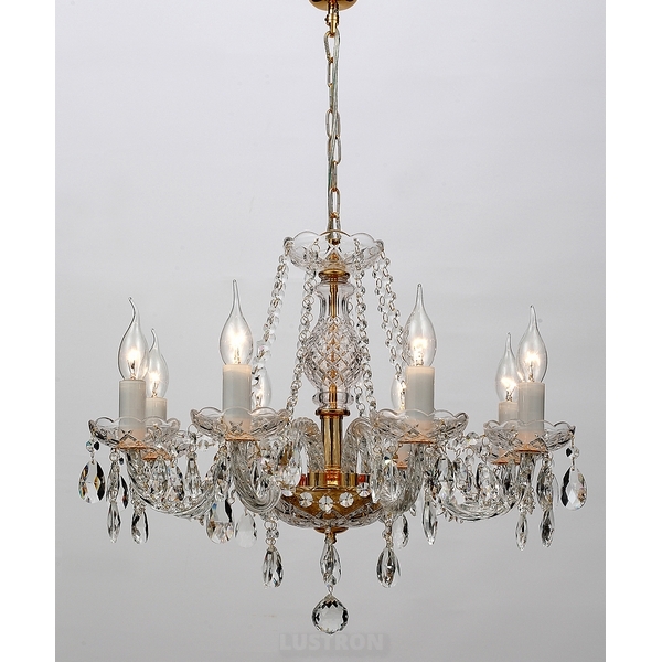 Хрустальная люстра Favourite Monreal 1735-8P-08725 подсвечник