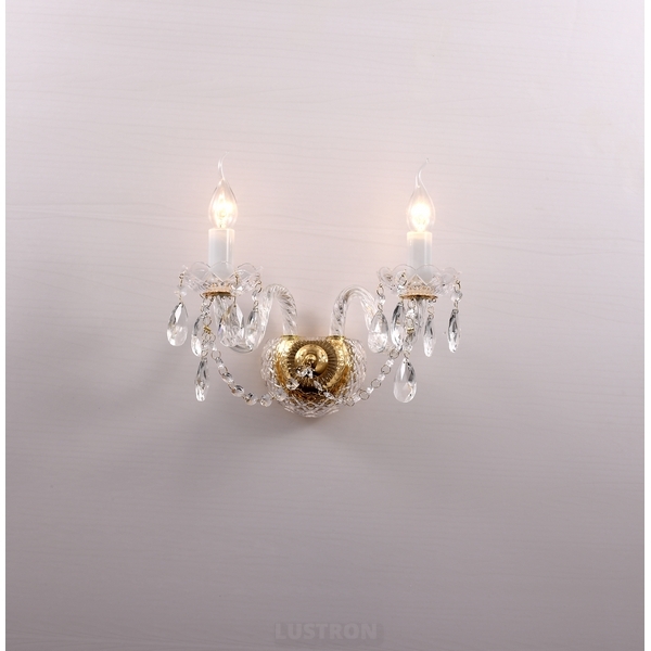 Хрустальное бра Favourite Simone 1736-2W-41826 подсвечник