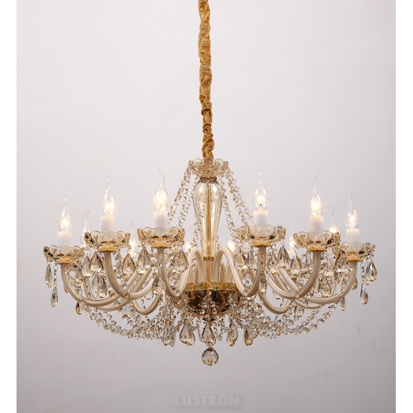 Хрустальная люстра Favourite Brendy 1738-12P-84301 подсвечник