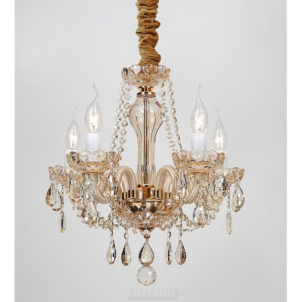 Хрустальная люстра Favourite Brendy 1738-5P-57025 подсвечник