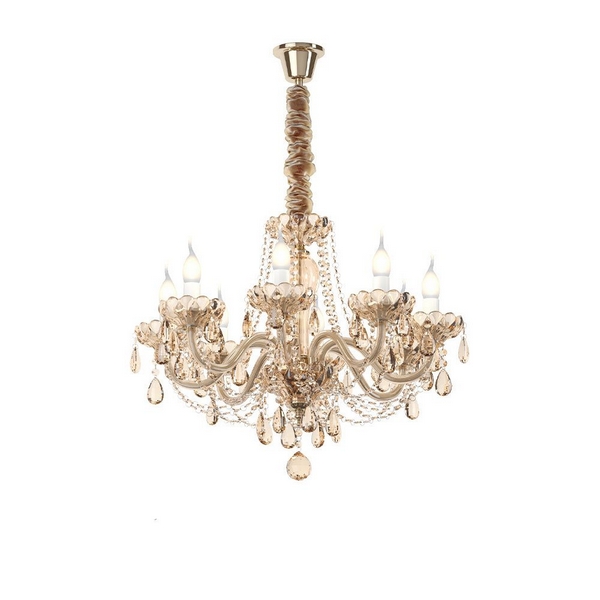 Хрустальная люстра Favourite Brendy 1738-8P-62359 подсвечник с подвесками