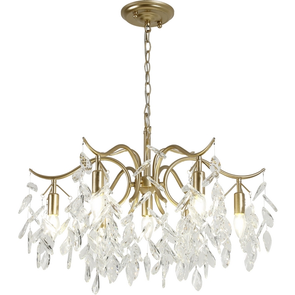 Подвесная люстра хрустальная Favourite Brillo 3003-7P-74281 лепестки