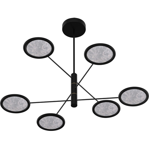 Потолочная светодиодная люстра на штанге Favourite Imma 4375-6P