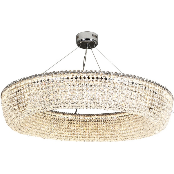 Подвесная люстра хрусталь светодиодная Favourite Estrada 4478-10P-41843