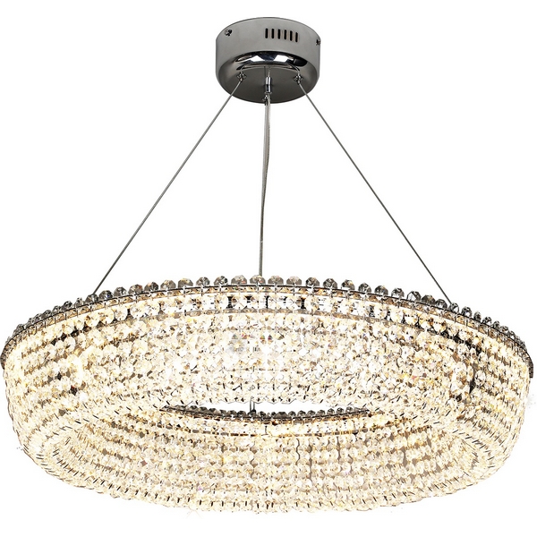 Подвесная люстра хрусталь светодиодная Favourite Estrada 4478-7P-61254