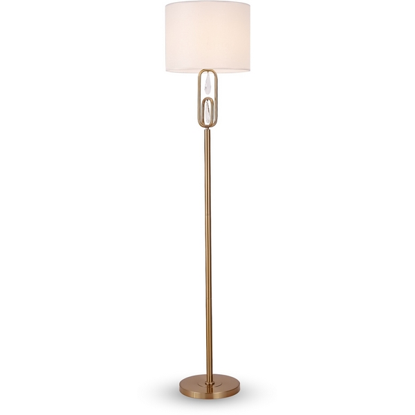 Торшер с выключателем Freya Riverside FR1007FL-01BS-04344 с подвесками