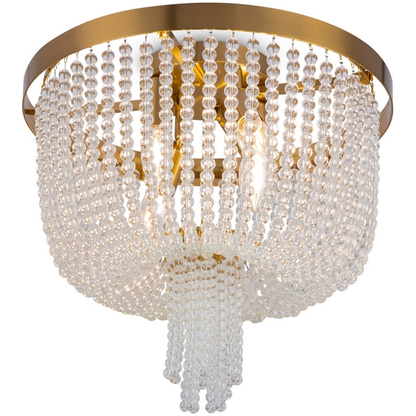 Потолочная люстра хрустальная Freya Ornament FR1008CL-04BS-23097