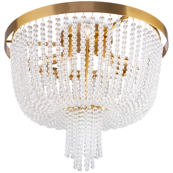 Потолочная люстра хрустальная Freya Ornament FR1008CL-06BS-04344