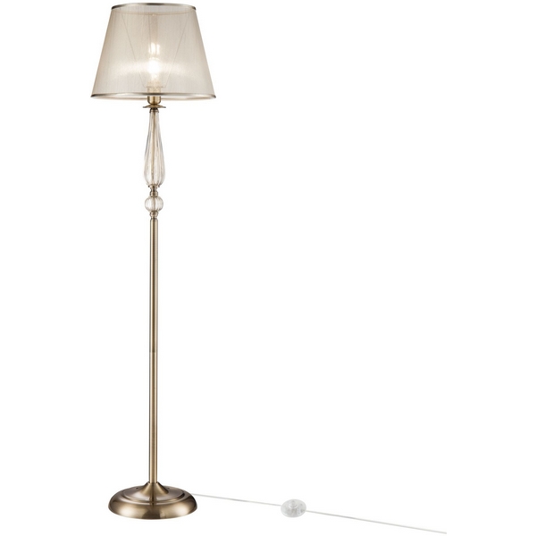 Торшер с выключателем Freya Inessa FR2685FL-01BZ-23097