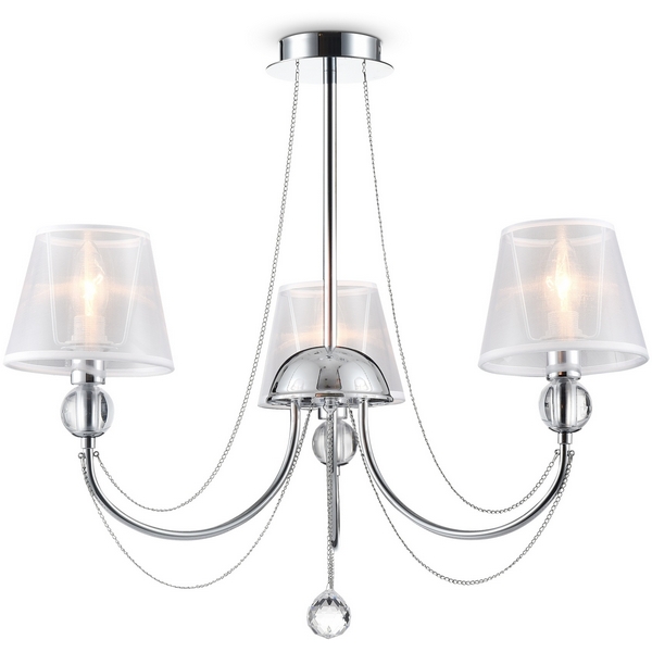 Люстра с подвесками из хрусталя Freya Beverly FR5661-PL-03-CH-43152