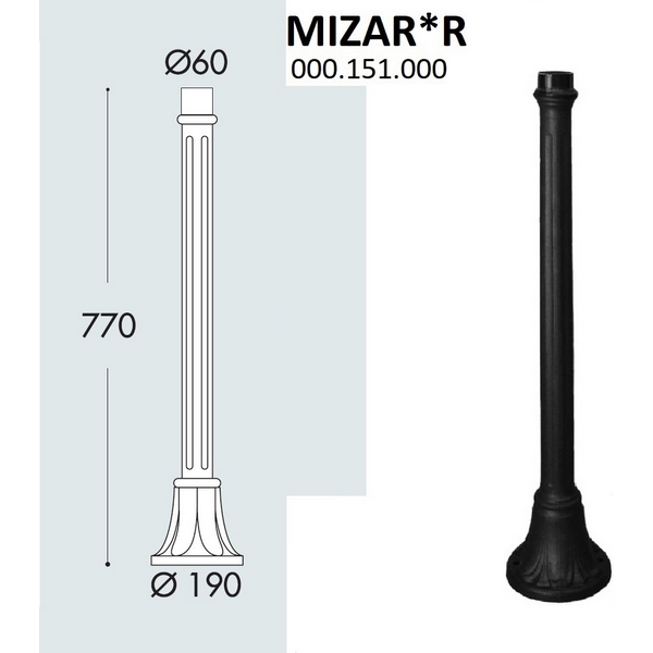 Столб Fumagalli MizarR 000.151.000.A0-27148