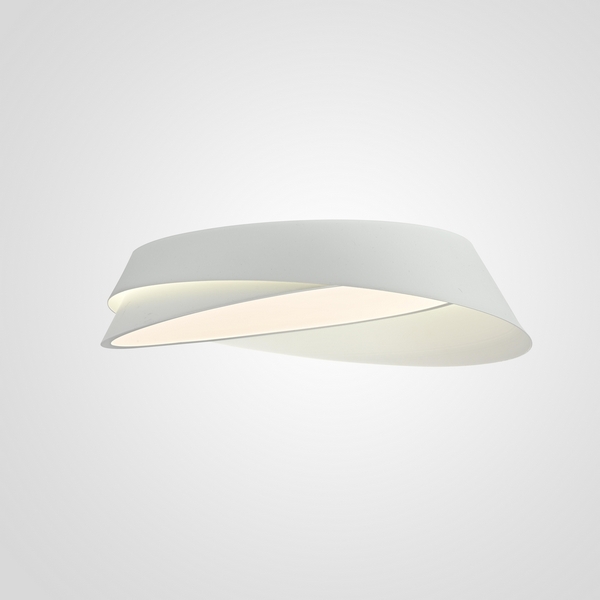 Потолочный светодиодный светильник круглый с пультом Shell-05386 D40 White Imperiumloft Shell (102036-26)