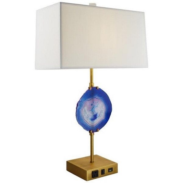 Настольная лампа Blue Agate Table Lamp ImperiumLoft 43,324 (143994-22)