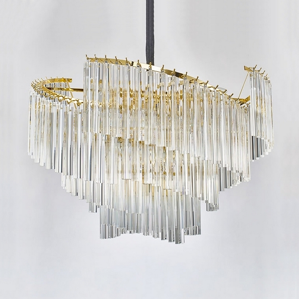 Подвесная люстра хрусталь Waltz D80 ImperiumLoft Waltz01 (177867-26)