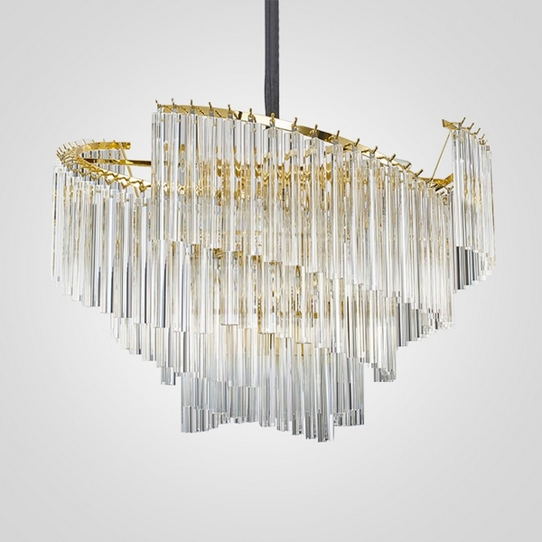 Подвесная люстра хрусталь Waltz D100 ImperiumLoft Waltz01 (177868-26)