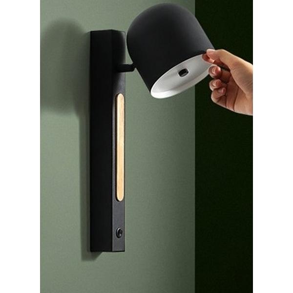 Светодиодное бра Vic Wall Black ImperiumLoft Vic-Wall01 (204240-26)