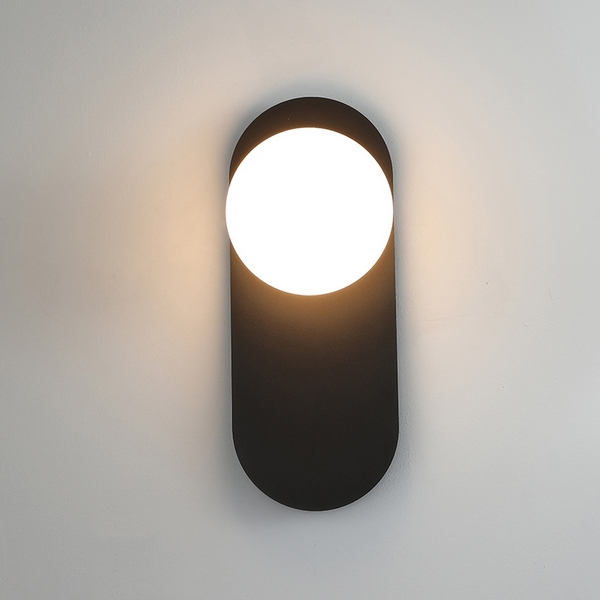 Настенный светильник (бра) Fast Black ImperiumLoft Fast01 (206143-26) в форме шара