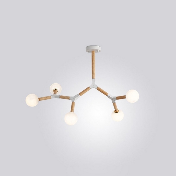 Люстра Formula 5 Lamps ImperiumLoft Formula01 (207821-26) шарики