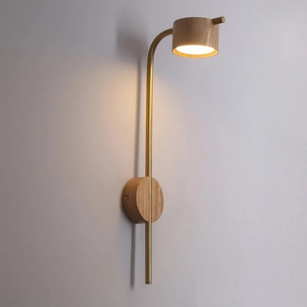 Настенный светильник LED (бра) Patsy H55 Light Brown ImperiumLoft Patsy01 (208808-23)