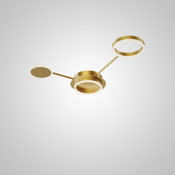 Потолочный светильник LED Aldan L75 Brass Imperiumloft Aldan01-97775 (231133-23)