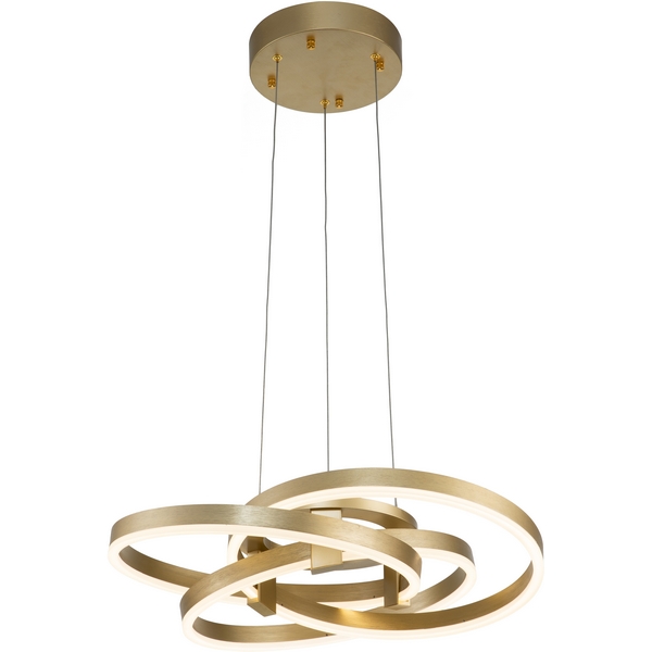 Люстра подвесная LED (14002/3P Gold) Indigo Pleiade V000004L-76170