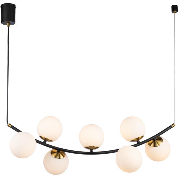 Люстра подвесная (11002/7P Black) Indigo Nuvole V000087-77347 в форме шара