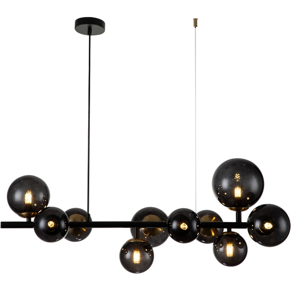 Люстра подвесная (11018/10P Black) Indigo MOLECOLA V000196-76170 в форме шара