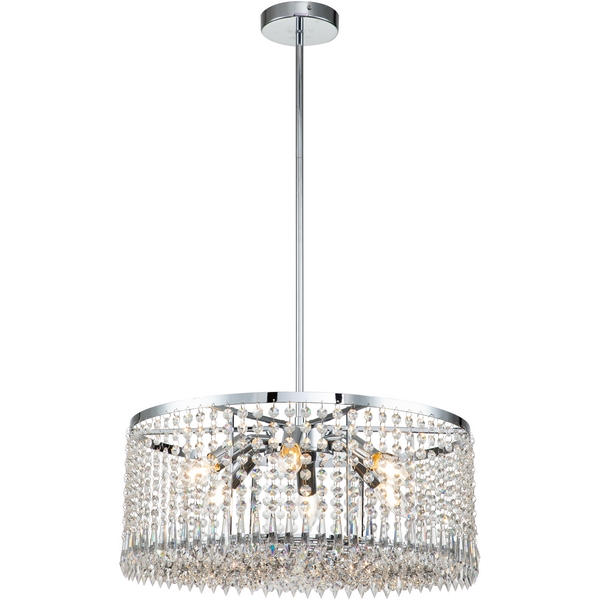 Люстра потолочная на штанге (12005/6R Chrome) Indigo Sfarzo V000278-76170