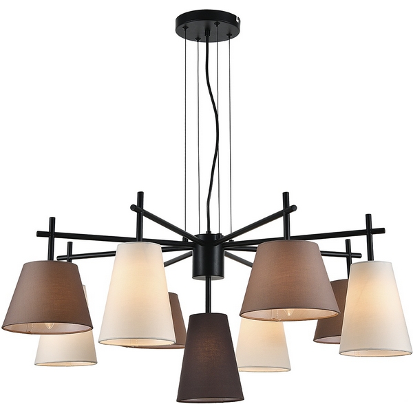 Подвесной светильник (13032/9P Black) Indigo Abbinare V000535-07046