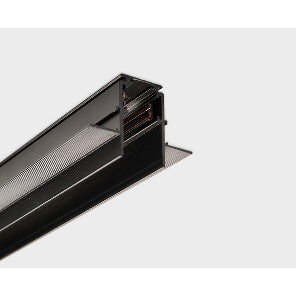 Встраиваемый магнитный шинопровод 48V 2м Italline IT012-5030 black-43926