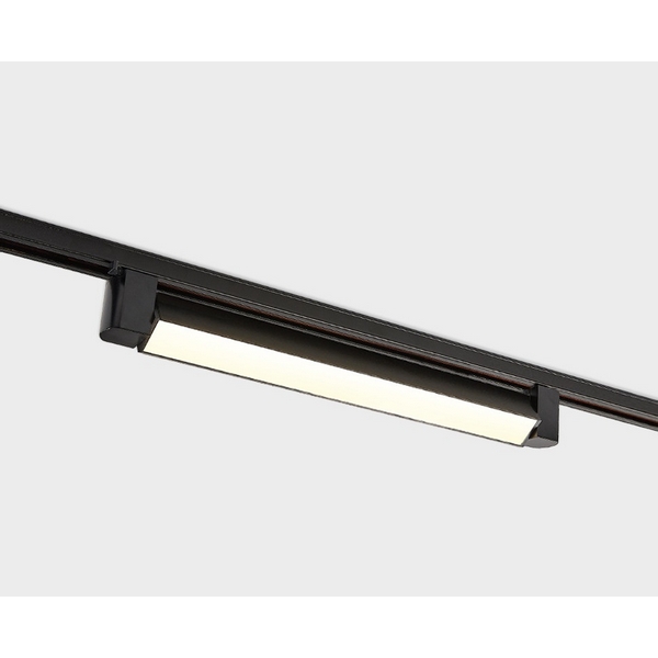 Трековый светильник светодиодный однофазный 30W 220V Italline IT08-8030 black 3000K-68713