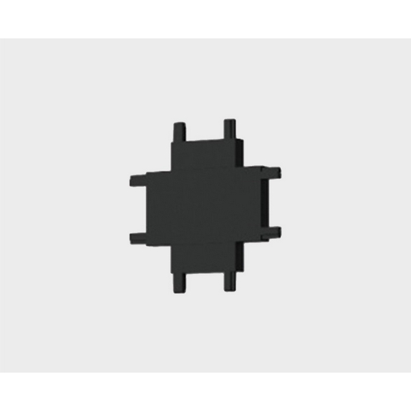 Соединитель крестовой для накладного шинопровода Italline IT09-9031 black-09511